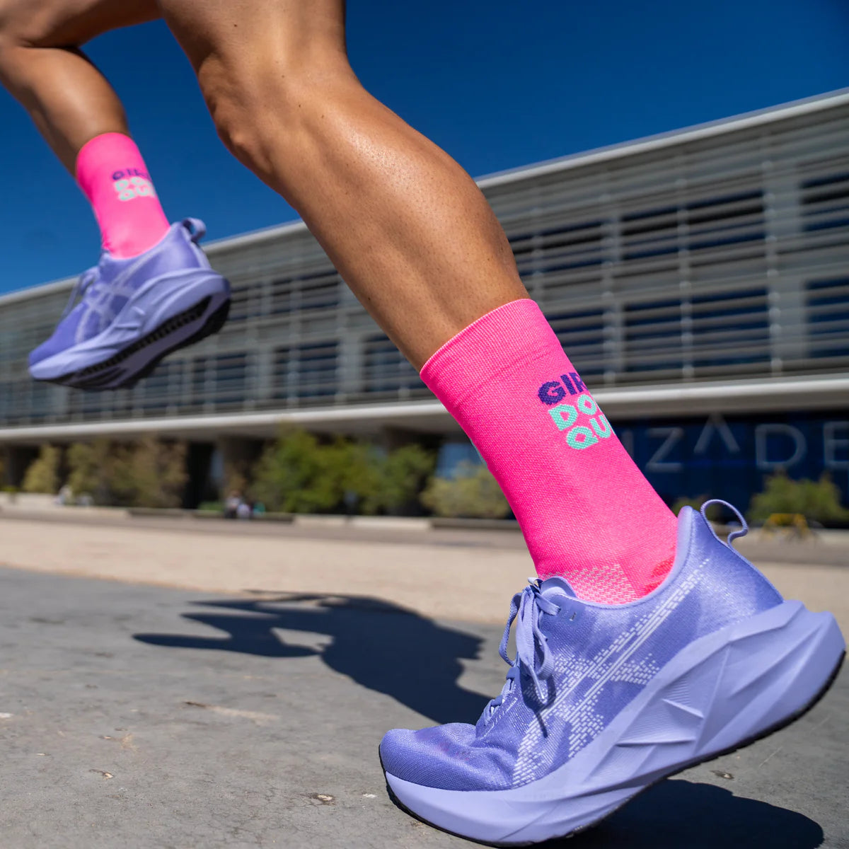 Girls Don`t Quit - Running Socks