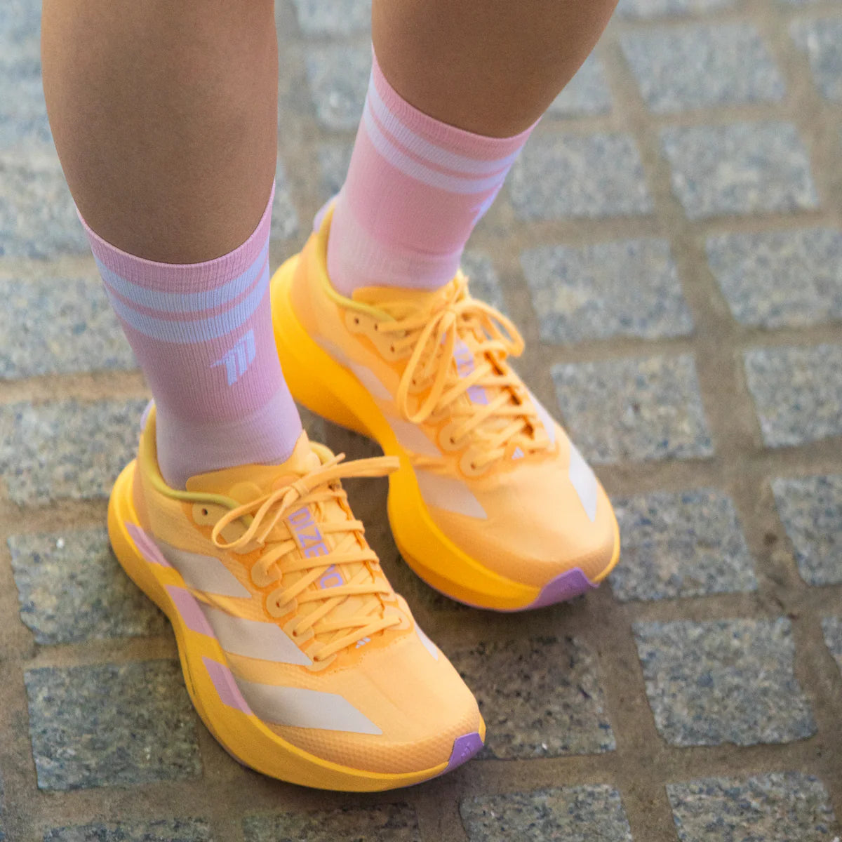 Signature Pink - Comfort Running Socks