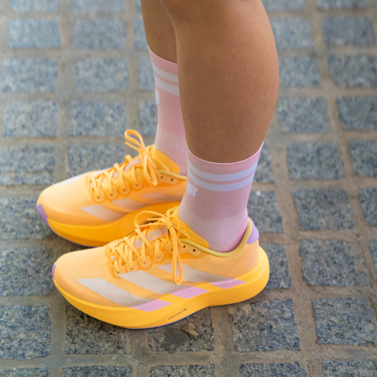 Signature Pink - Comfort Running Socks