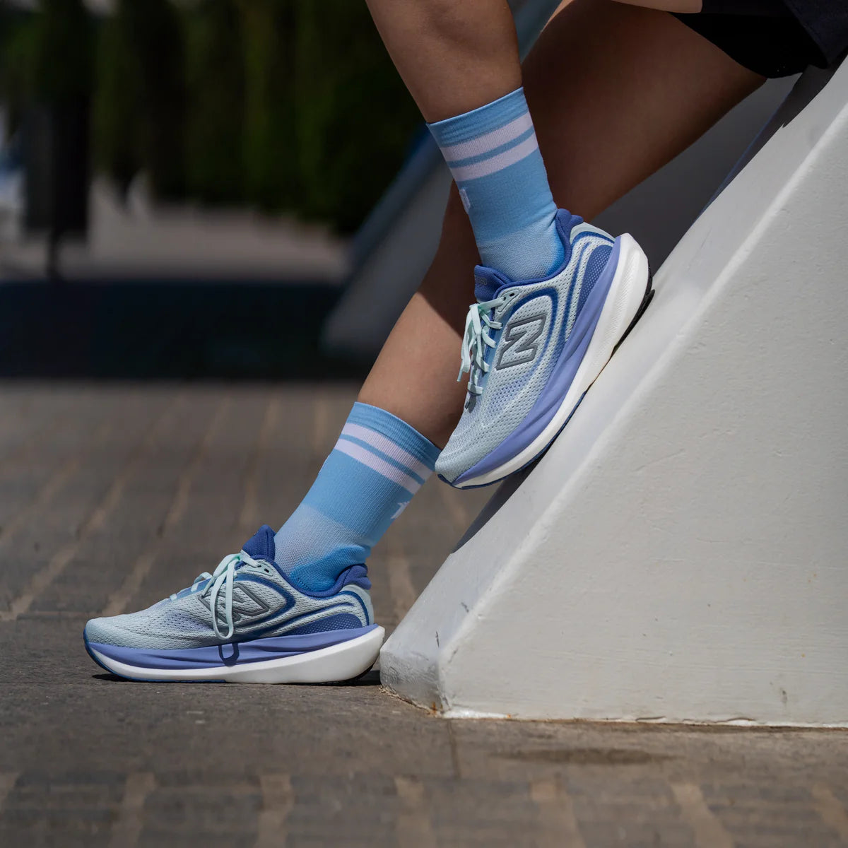 Signature Blue - Comfort Running Socks
