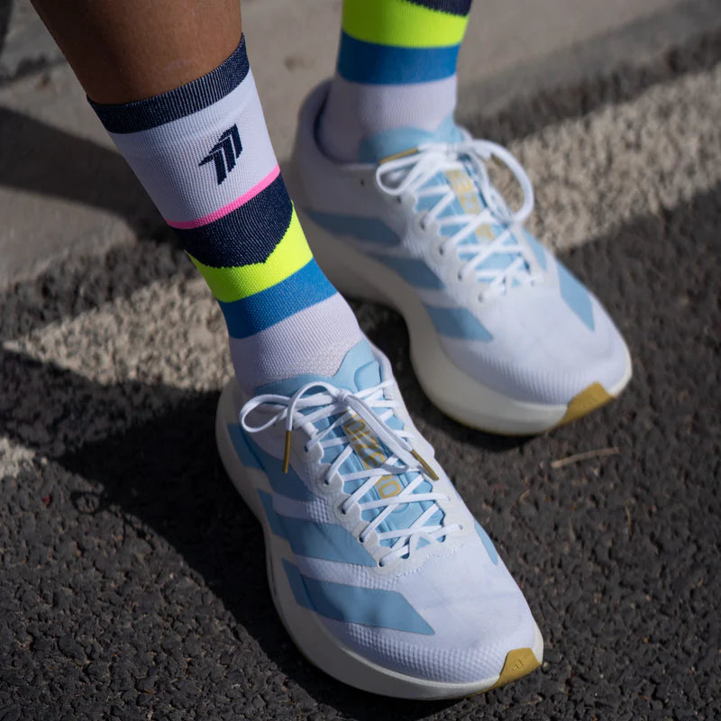Beat The Odds Blue - Running Socks