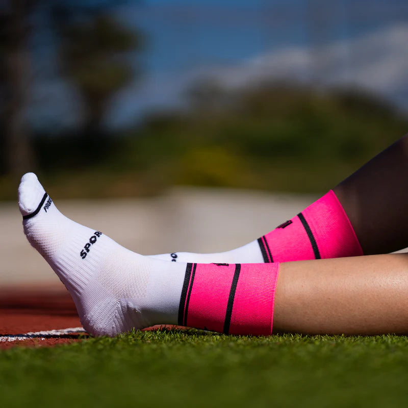 Running Star Diva Pink - Running Socks