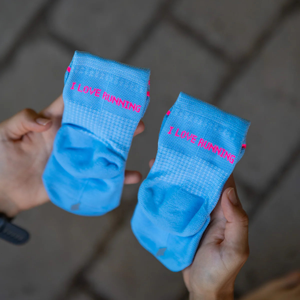 Noosa Blue V2 - Running Socks