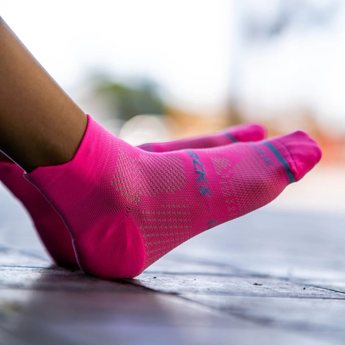 Noosa Pink V2 - Running Socks