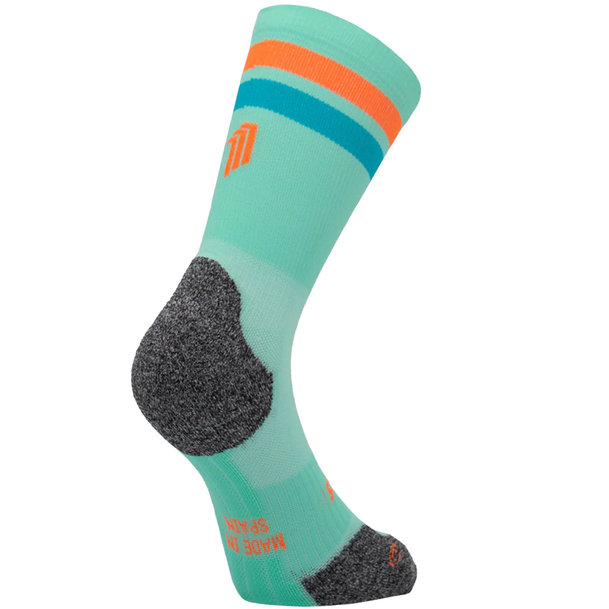 Pro Green Orange - Run Ultralight Socks